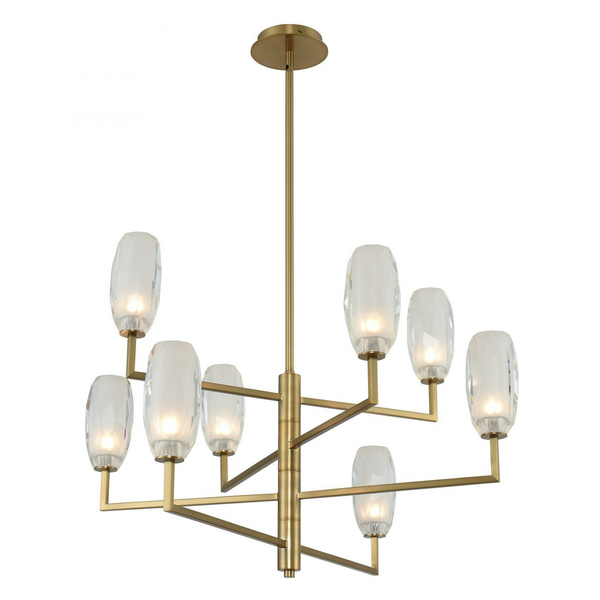 Kalco June 8 Light Chandelier 511571WB